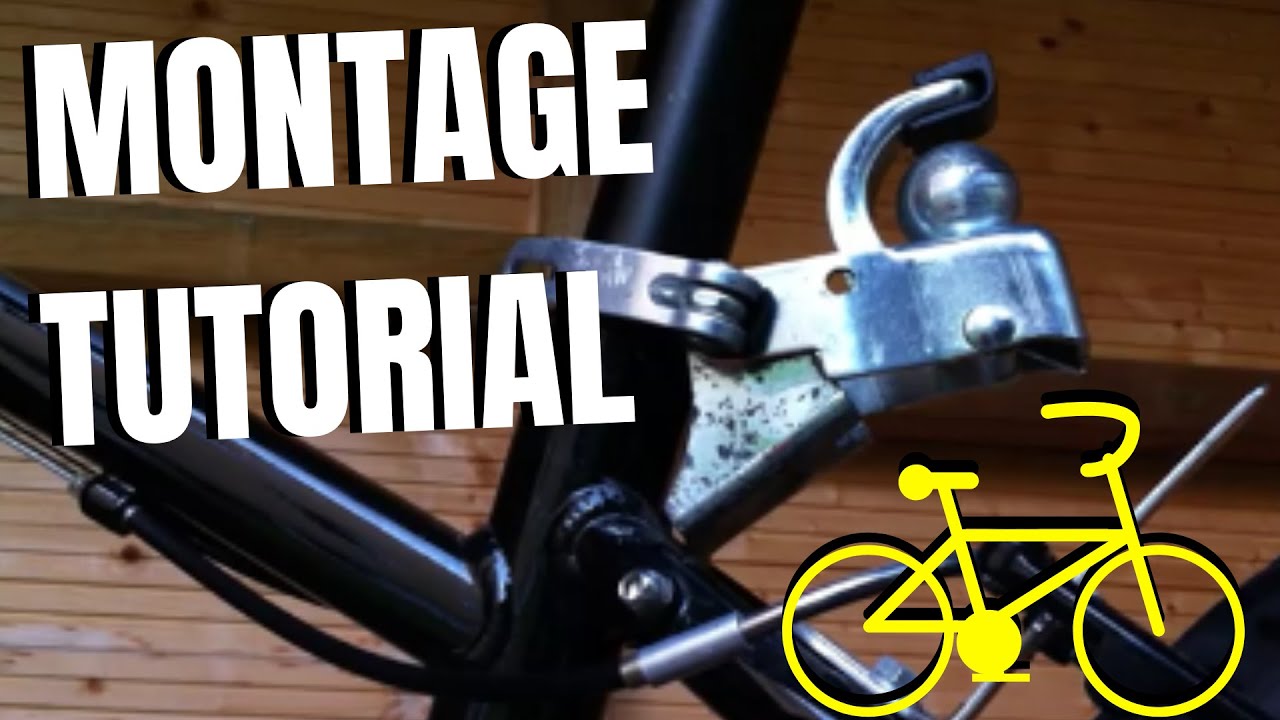 Fahrrad Anhängerkupplung montieren | FAHK Montage | Tutorial deutsch