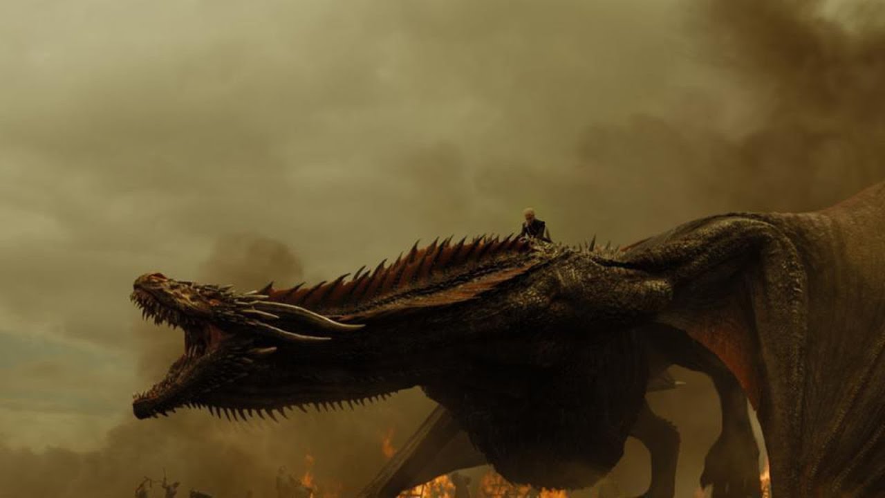 The lannisters and Dragon Queen Battle