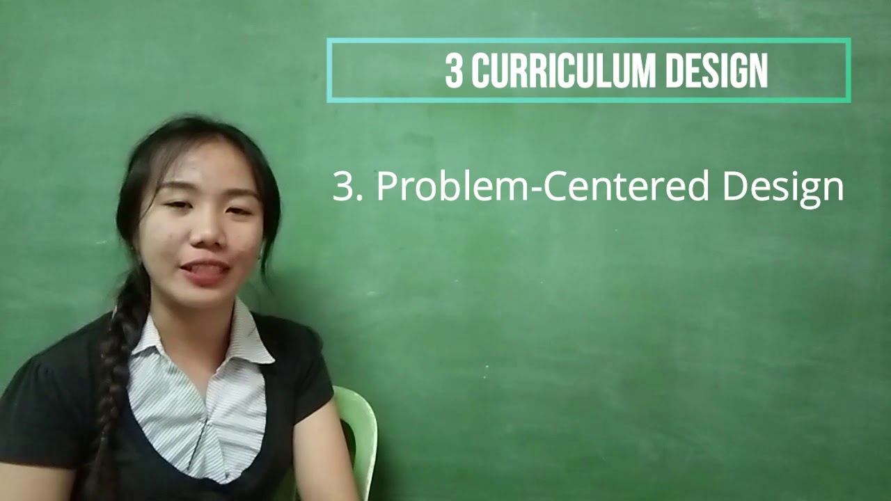 APPROACHES TO CURRICULUM DESIGN