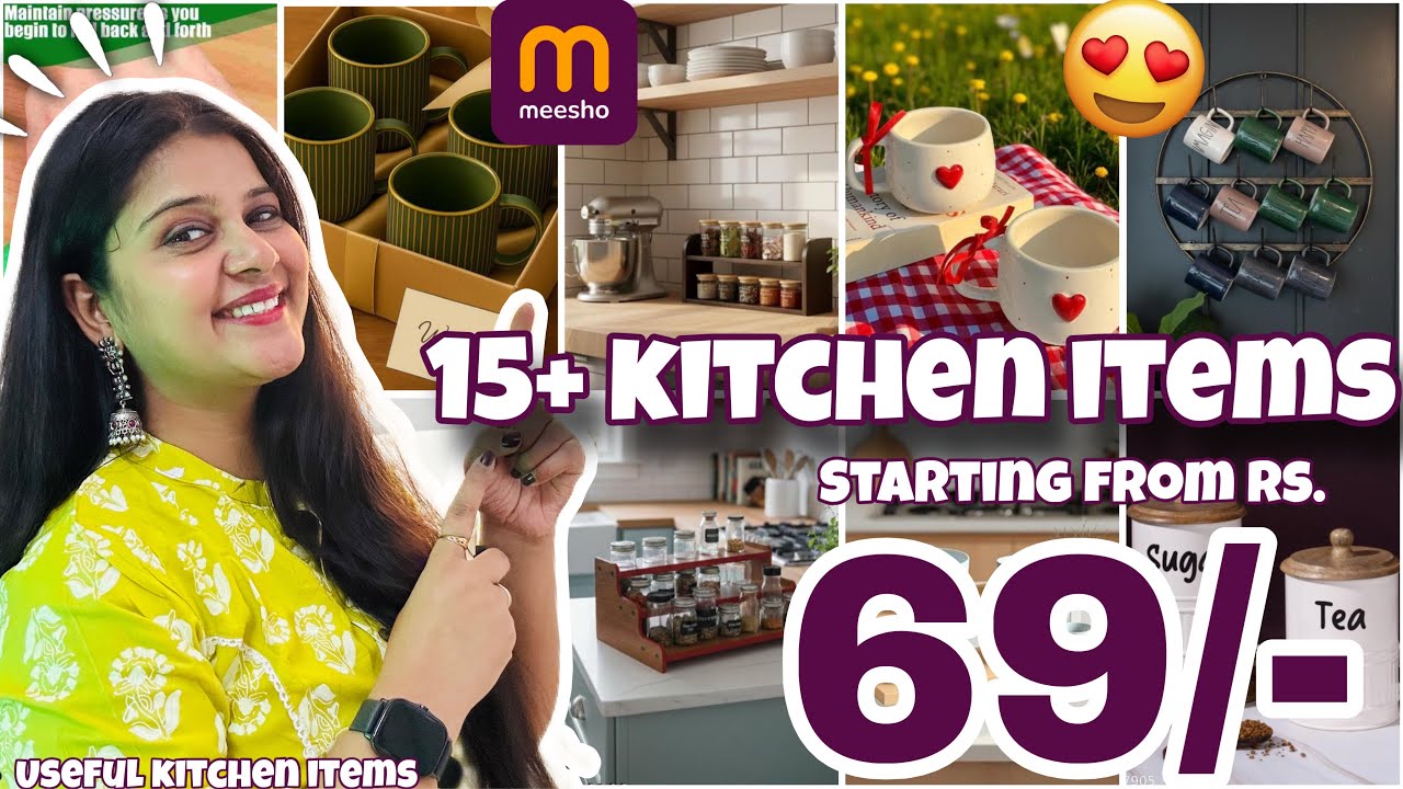 Meesho 2026 Latest Kitchen Items & Home Decor Haul | 30 Best Unique Items Unboxing | #meesho #sale