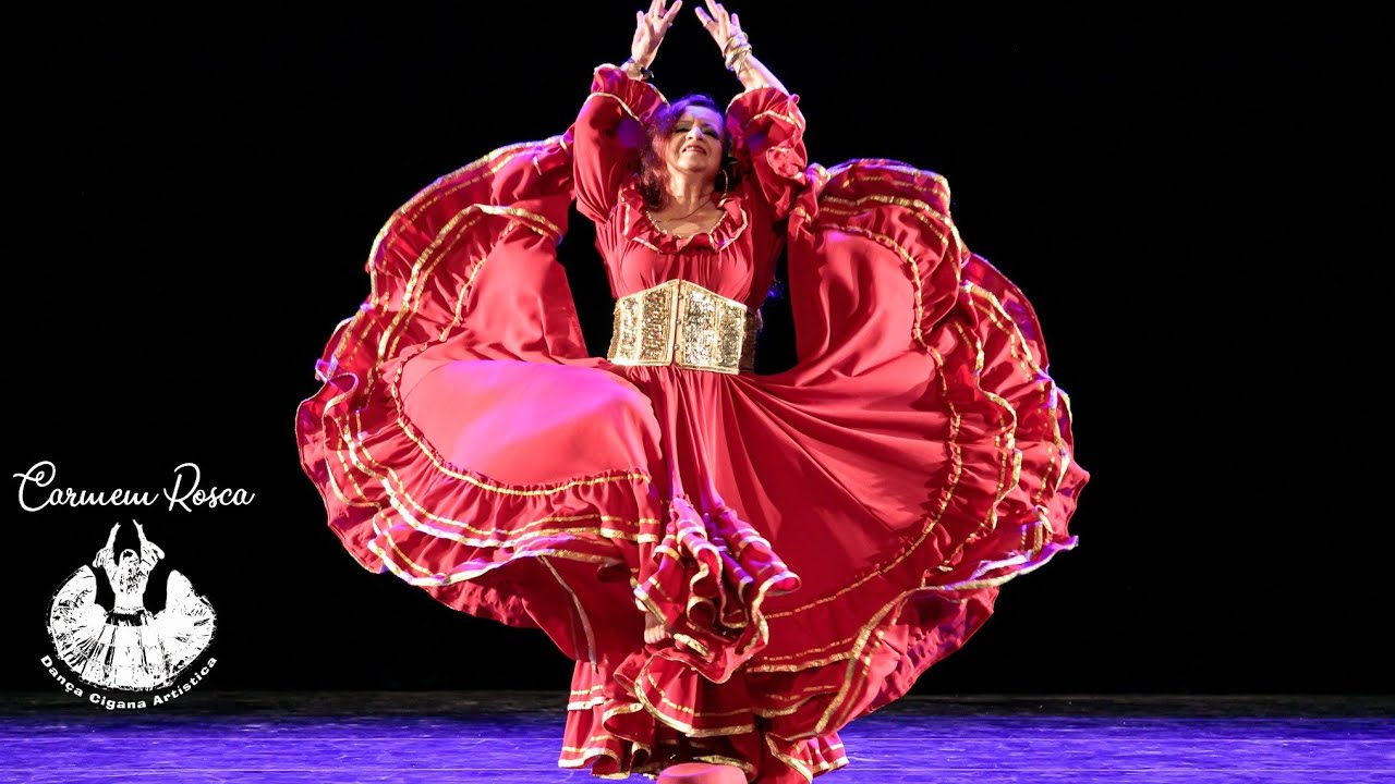 Dança cigana com Chapéu  - Carmem Rosca - Gypsy Dance