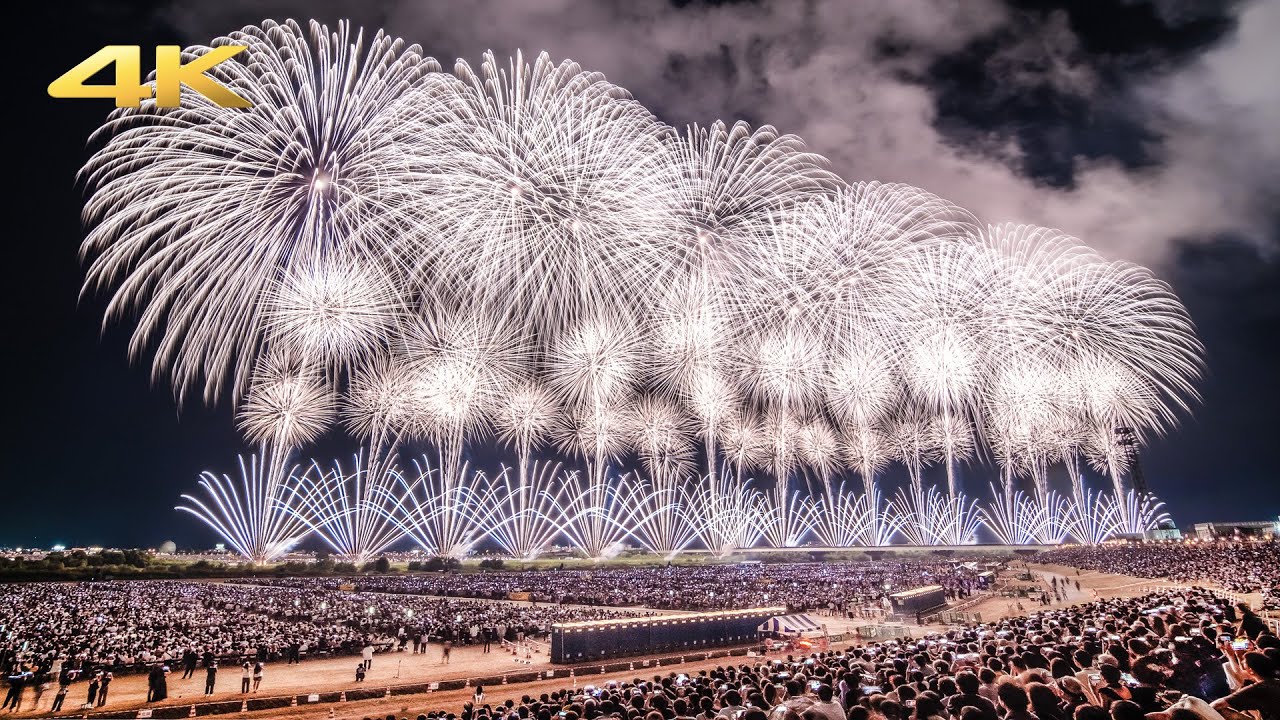 長岡花火 復興祈願フェニックス 20周年特別編集｜４ヶ所から撮影 - Nagaoka Fireworks Phoenix Display 20th Anniversary Compilation -