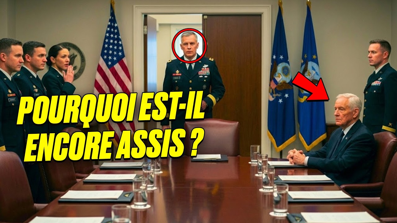 Tous se levèrent quand le général entra, sauf un vieil homme — la raison fit taire 40 officiers