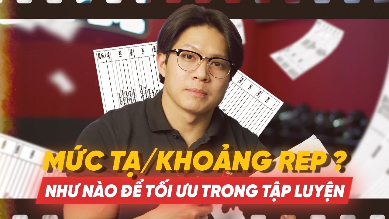 Cách chọn MỨC TẠ và KHOẢNG REP tối ưu trong tập luyện | SmallGym