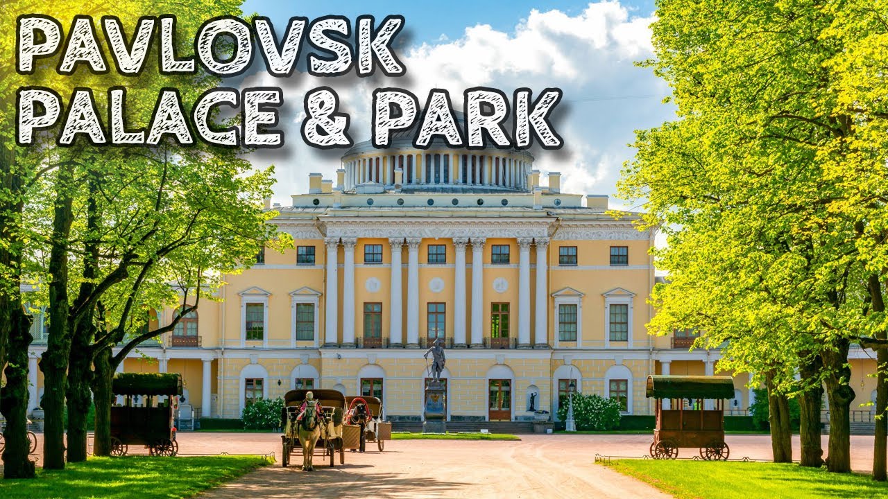 Pavlovsk Palace and Park. Suburban Imperial Residence of Paul I.