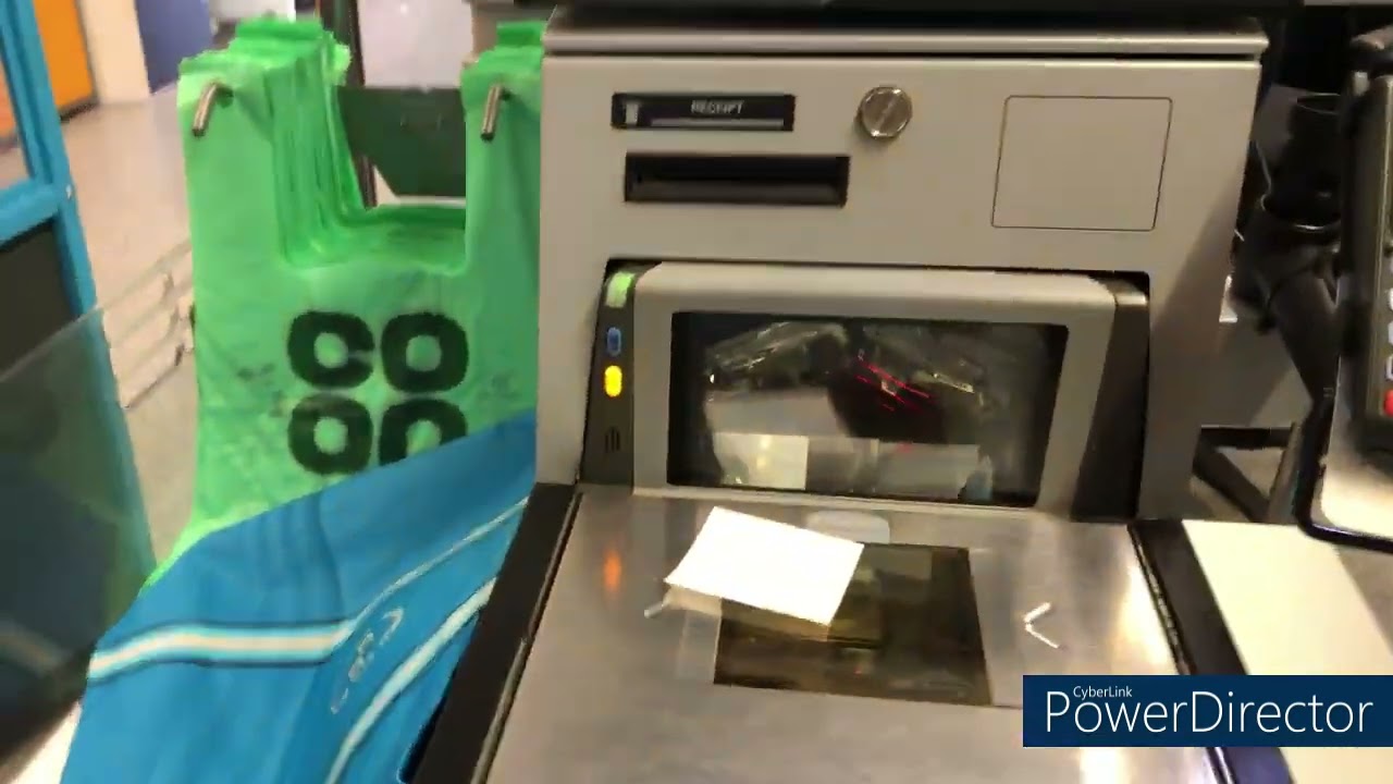 Co-op Food - Penn WINCOR self-check out machine in Wolverhampton