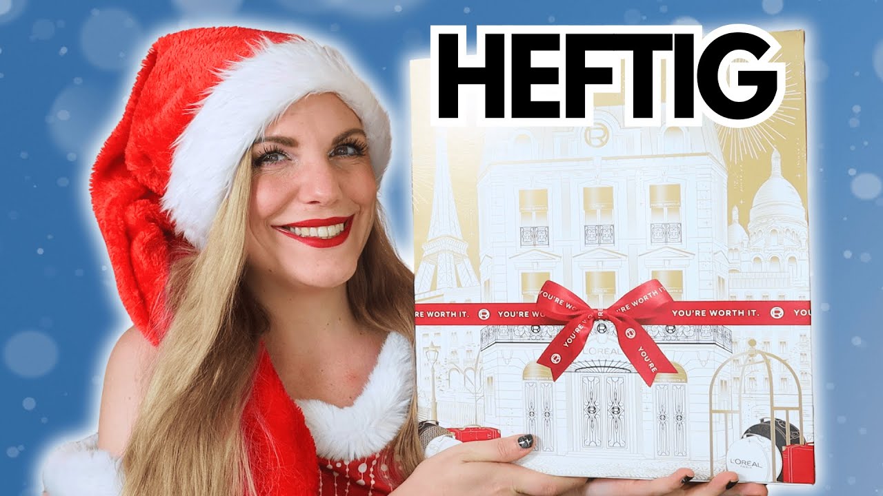 LOREAL PARIS Adventskalender 2025 Inhalt Unboxing