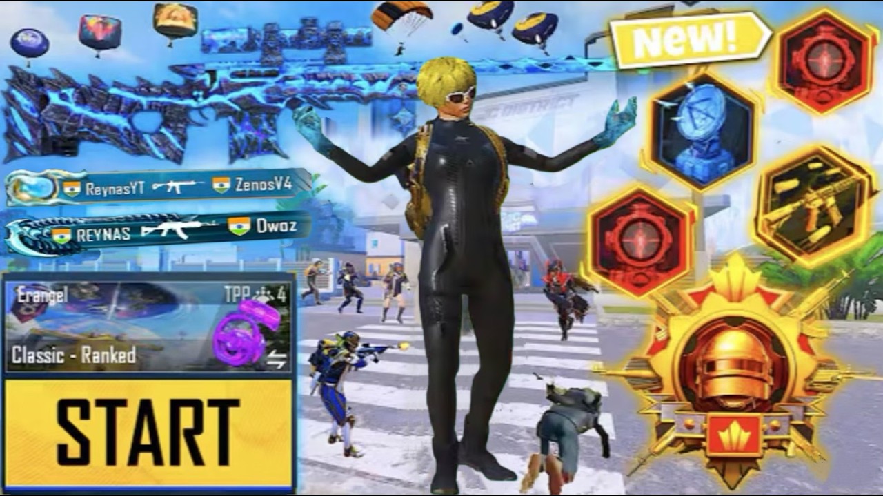 Wow!😍 NEW BEST  UPDATE  4.3 MODE🔥 LOOT GAMEPLAY in  TRANSFORMERS  PUBG MOBILE - BGMI
