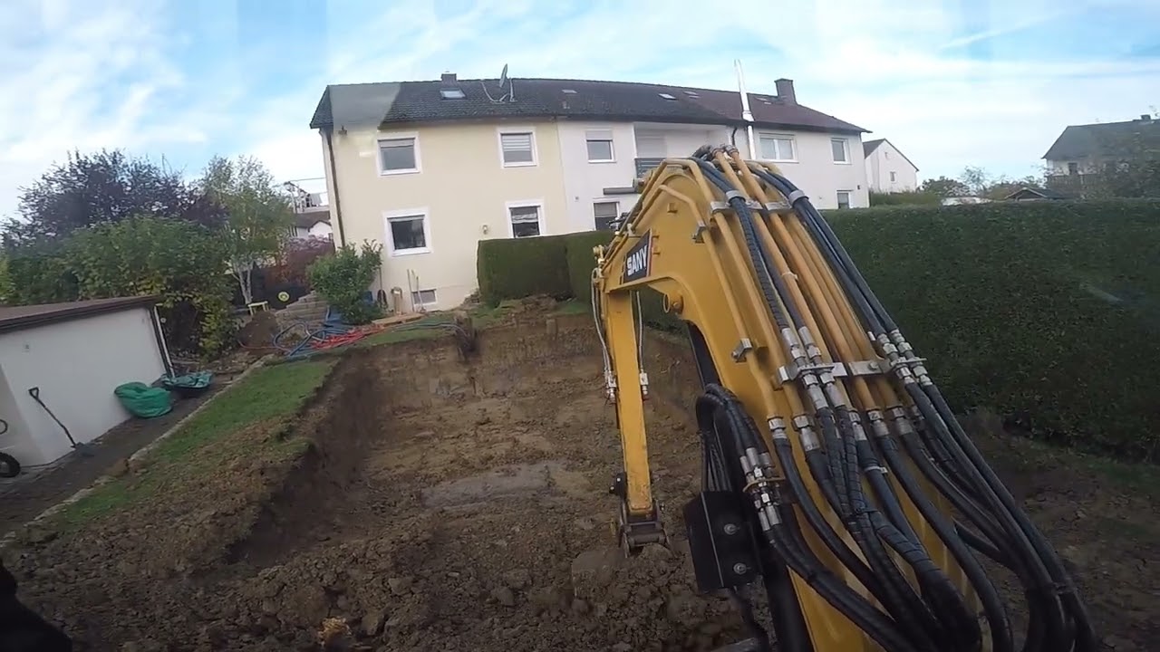 Sany Sy35u Baugrubbe ausheben