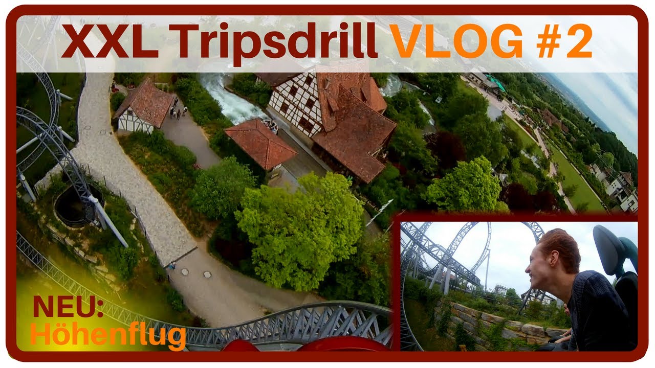 FREIZEITPARK Tripsdrill | H&ouml;henflug (NEU!) | XXL VLOG | 2Flash