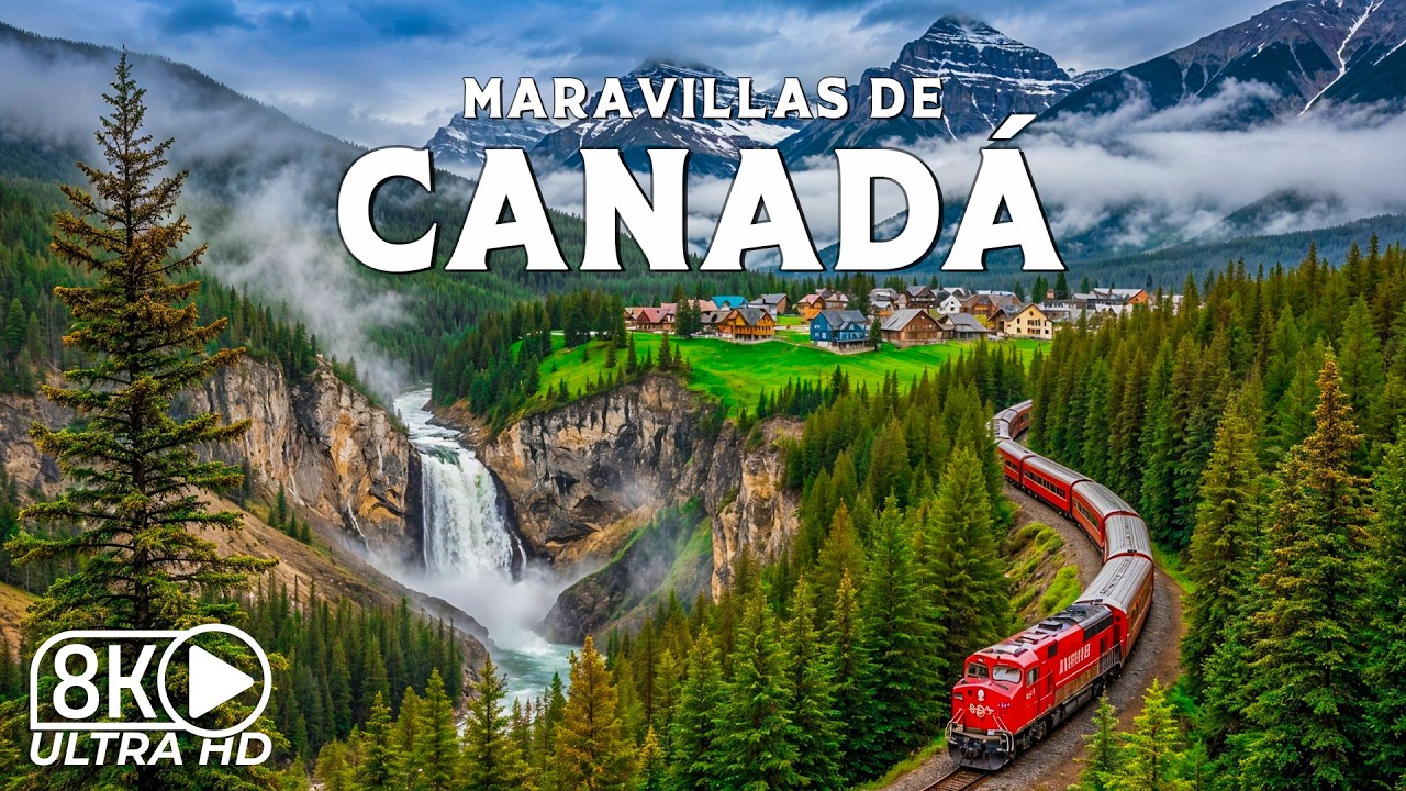 Maravillas de Canadá - Un Viaje Cinematográfico por Sus Joyas Imperdibles | Vídeo de viaje en 8K