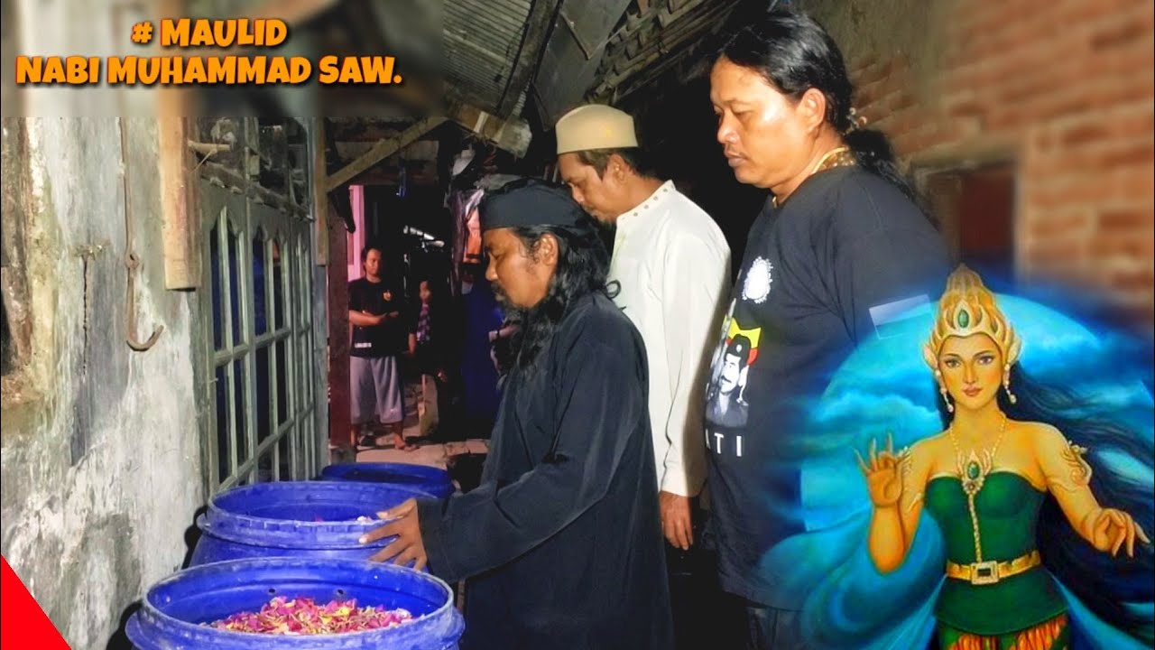 MAULID NABI MUHAMMAD SAW. || Di padepokan Ratu Alam Acara Mandi Kembang