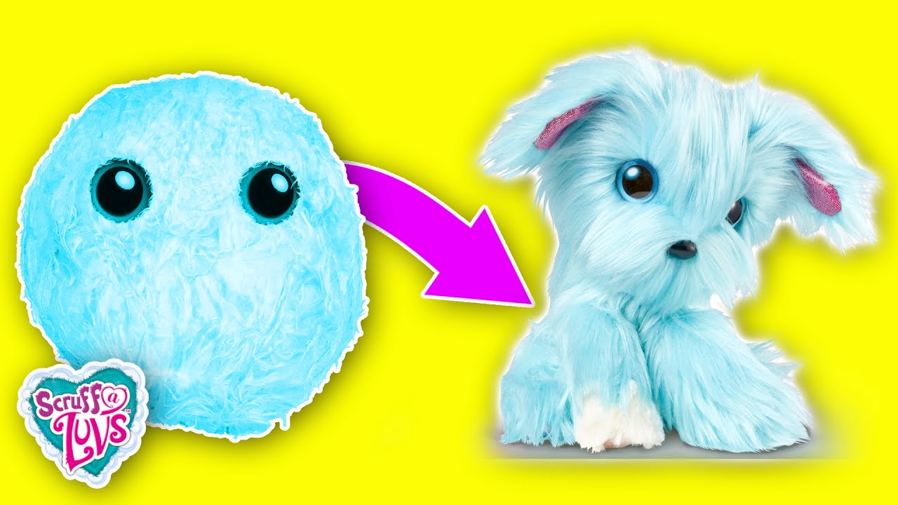 SCRUFF A LUVS | FIND THEM SCRUFFY MAKE THEM FLUFFY | RESCUE PETS JUST ADD WATER