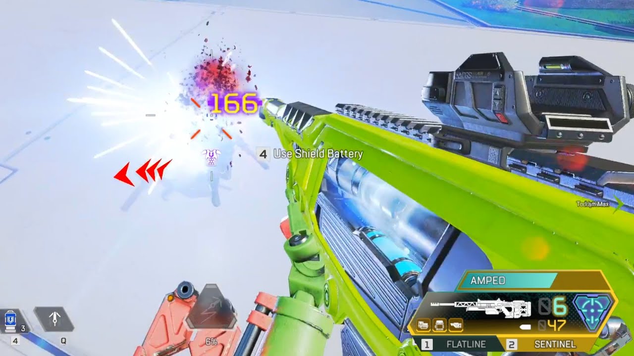 The AMPED Golden Sentinel Absolutely SLAYS in Apex Legends