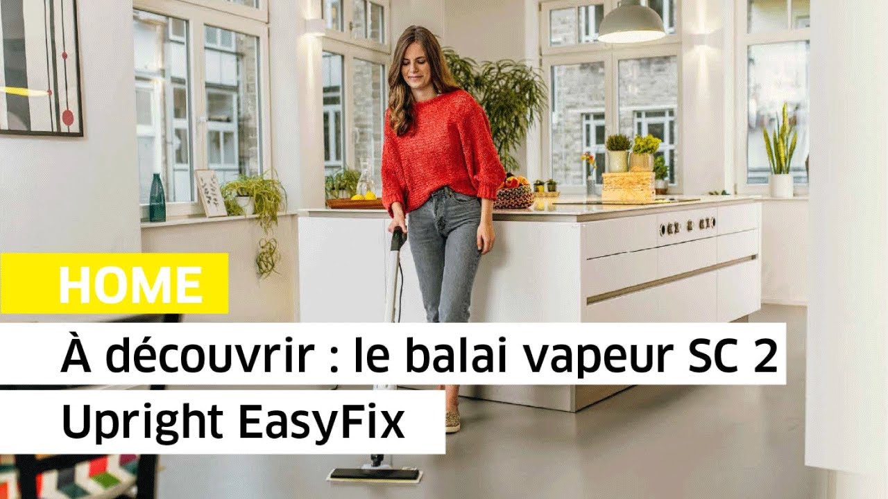 À découvrir : le balai vapeur SC 2 Upright EasyFix | Kärcher