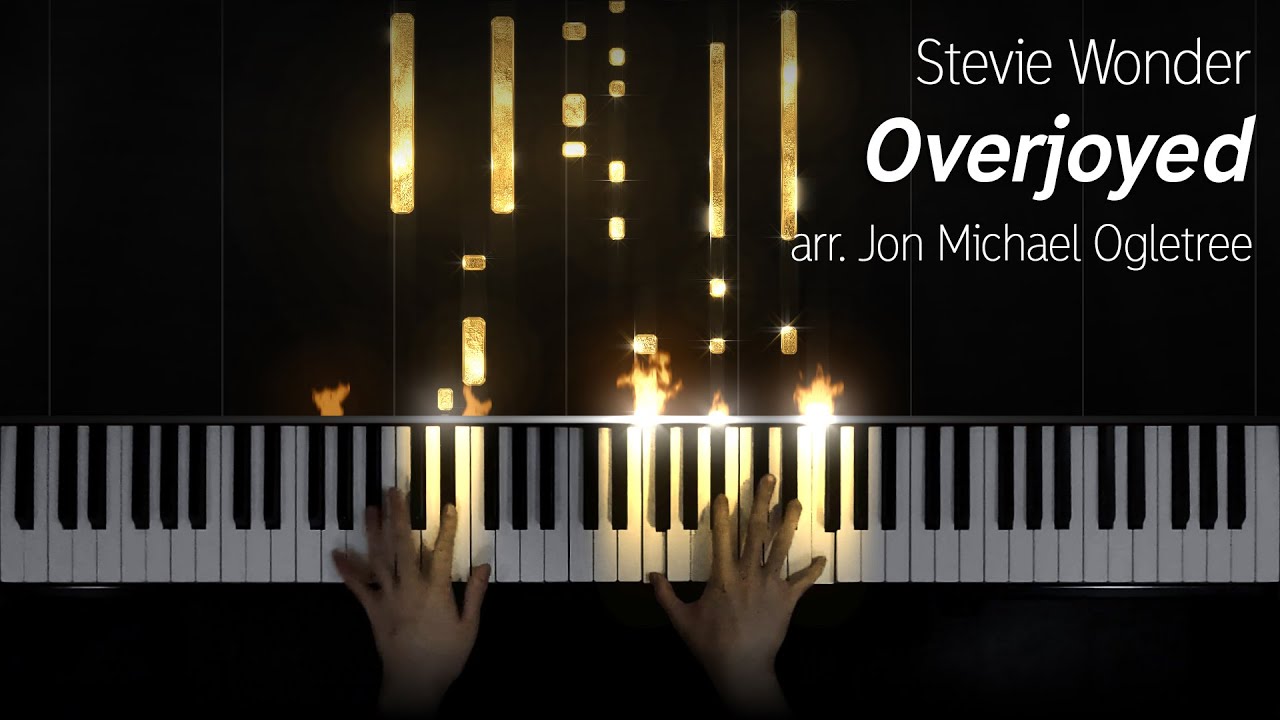 Stevie Wonder - Overjoyed (arr. Jon Michael Ogletree)