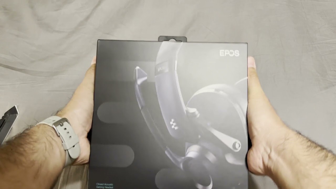 EPOS H6 Pro Gaming Headset Closed Acoustic Unboxing