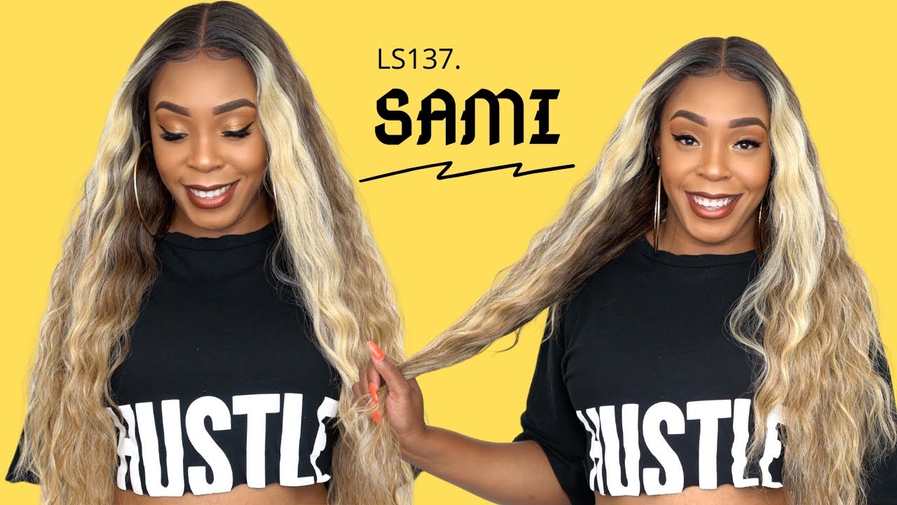 Motown Tress Synthetic Hair HD Invisible 13X7 Lace Wig - LS137 SAMI --/WIGTYPES.COM