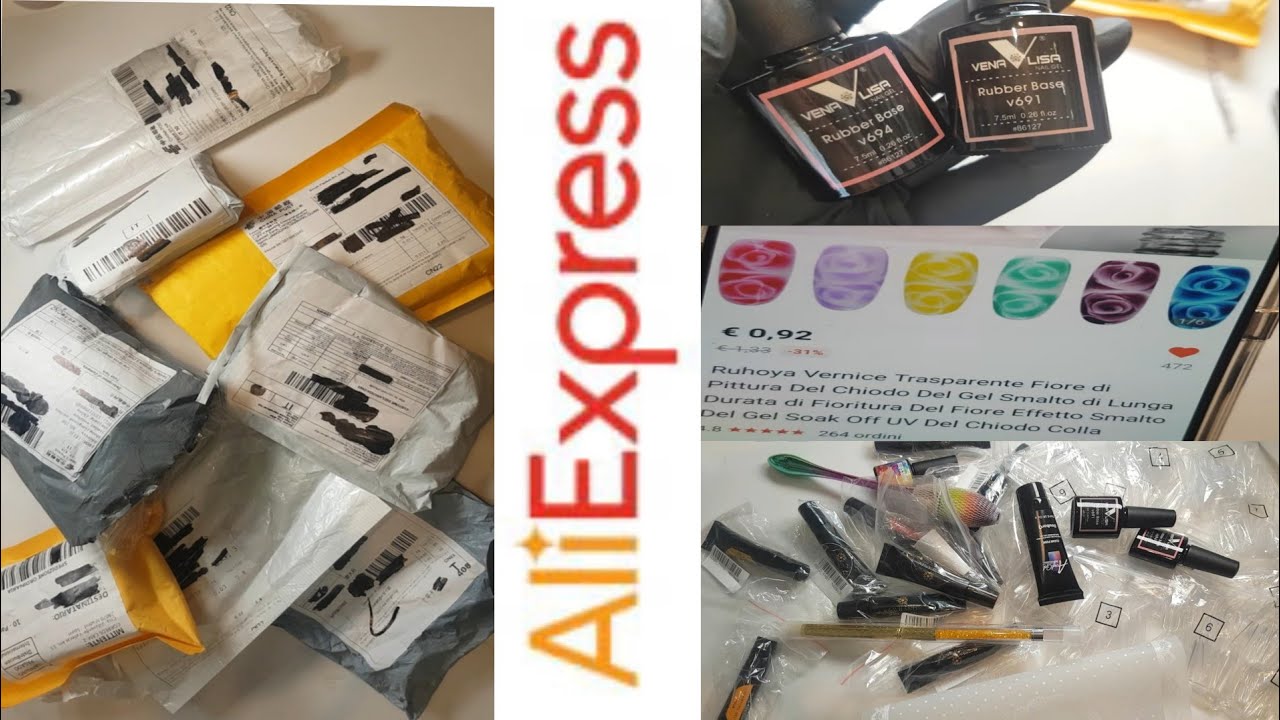 MEGA SPACCHETTAMENTO ALIEXPRESS HAUL 💅