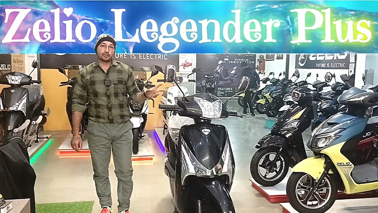 Zelio Legender Plus ⚡ Powerful Scooter All Details 🔋#BiTube