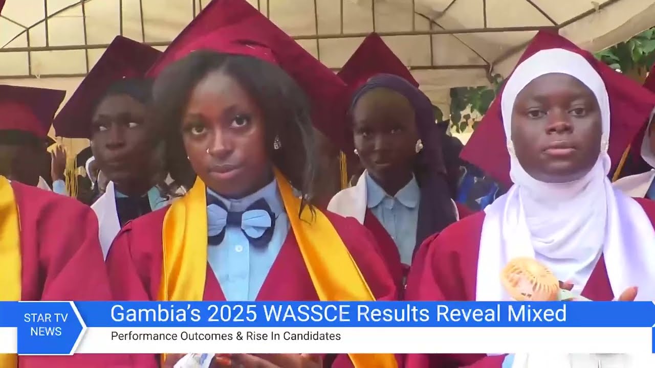 Gambia’s 2025 WASSCE Results Reveal Mixed Performance Outcomes & Rise In Candidates