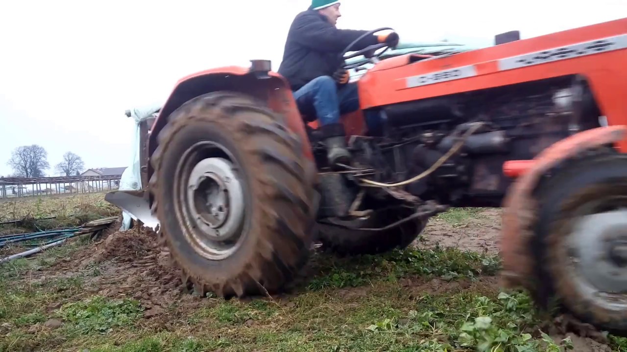 Mokra orka pod tunelami *Ursus c360* Oglądaj do końca:-)