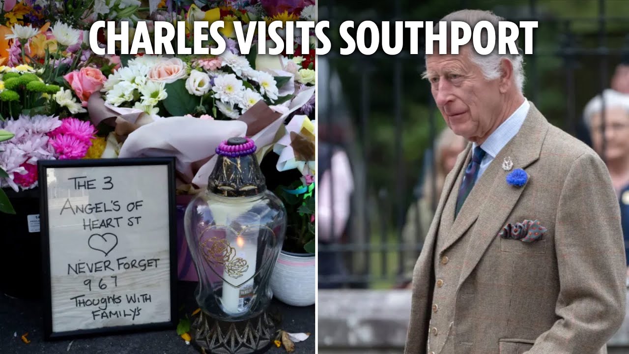 LIVE: King Charles to meet child survivors of Southport knife attack in visit to town