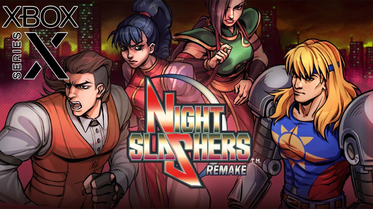 Night Slashers: Remake (Xbox Series X) Full Gameplay Walkthrough & Ending [4K 60FPS]