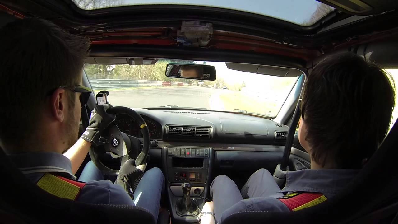 Nürburgring Nordschleife Touristenfahrten 30.03.2014 Audi A4 2.8 Quattro