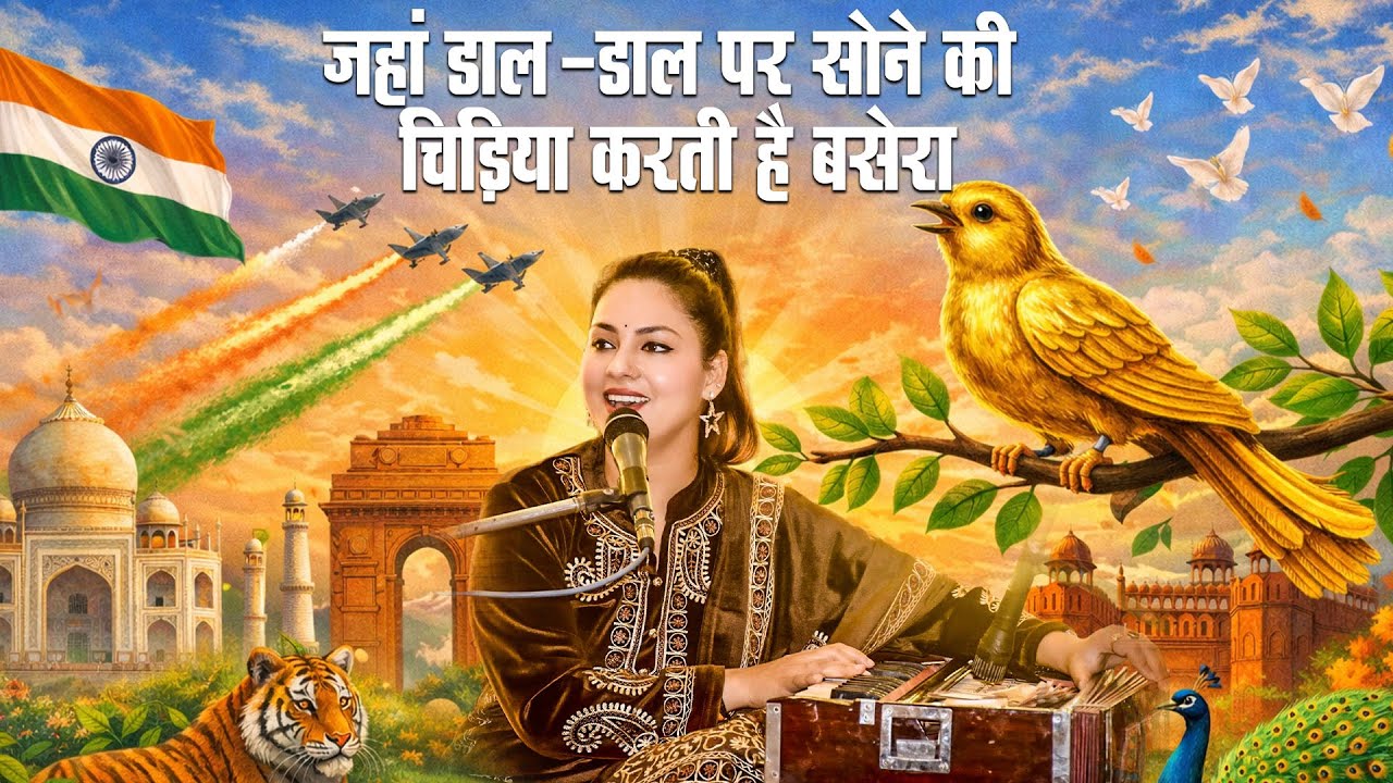 जहां डाल - डाल पर सोने की चिड़िया करती है बसेरा || देशभक्ति गीत || डिम्पल भूमि || 