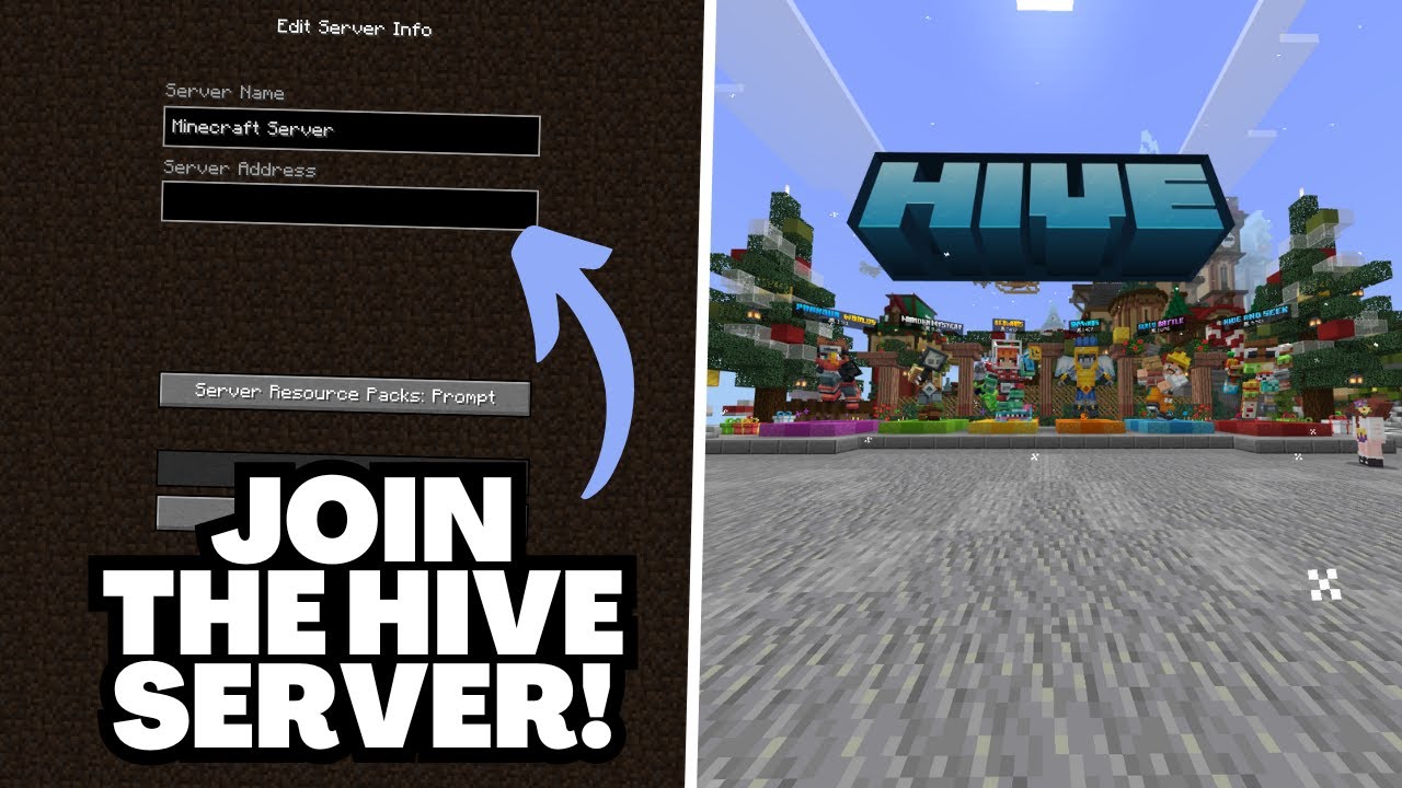 Как подключиться к серверу The Hive в Minecraft 2026