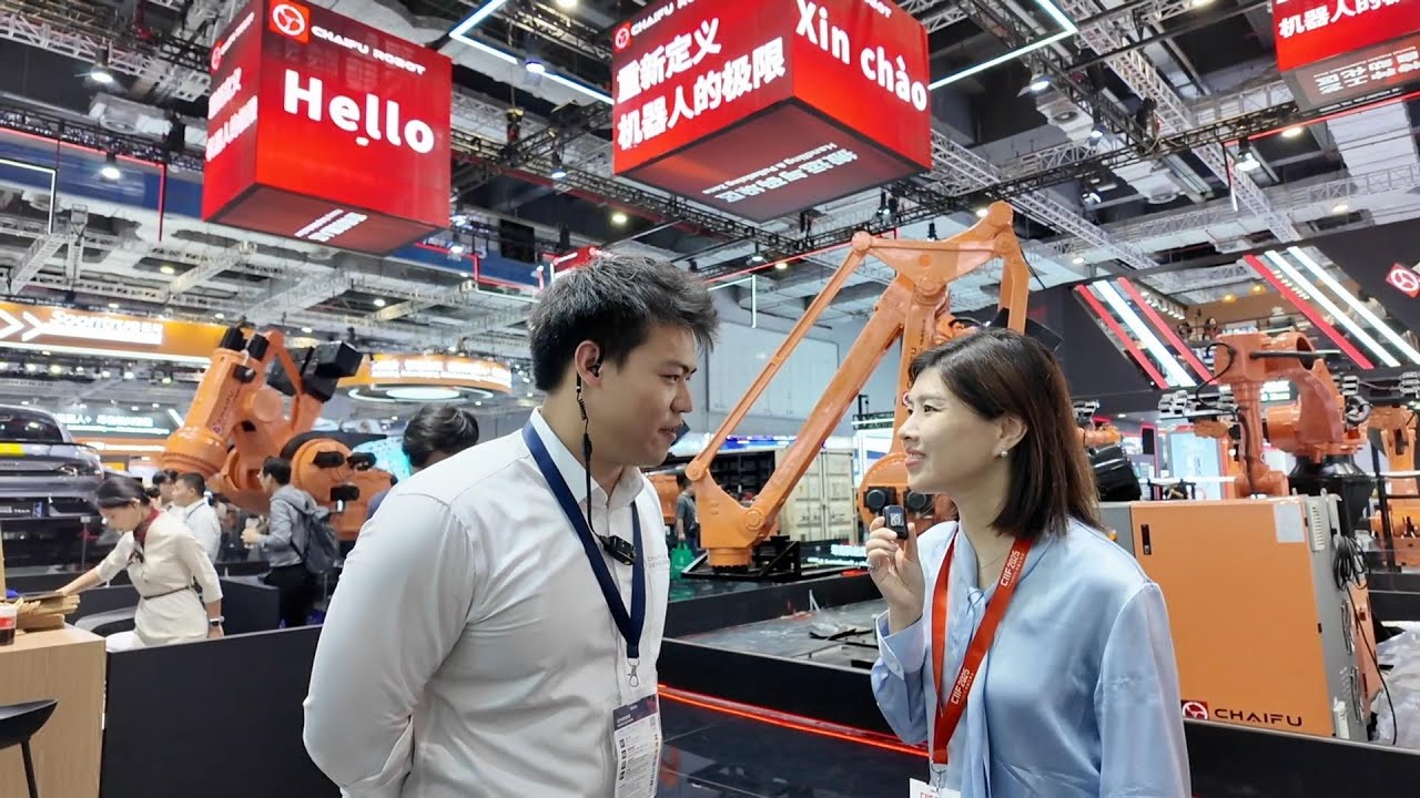 Exploring how robots power manufacturing at Shanghai industry fair