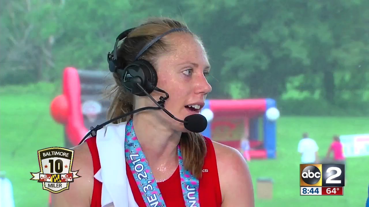 Megan Digregorio talks being top female finisher in Baltimore 10 Miler
