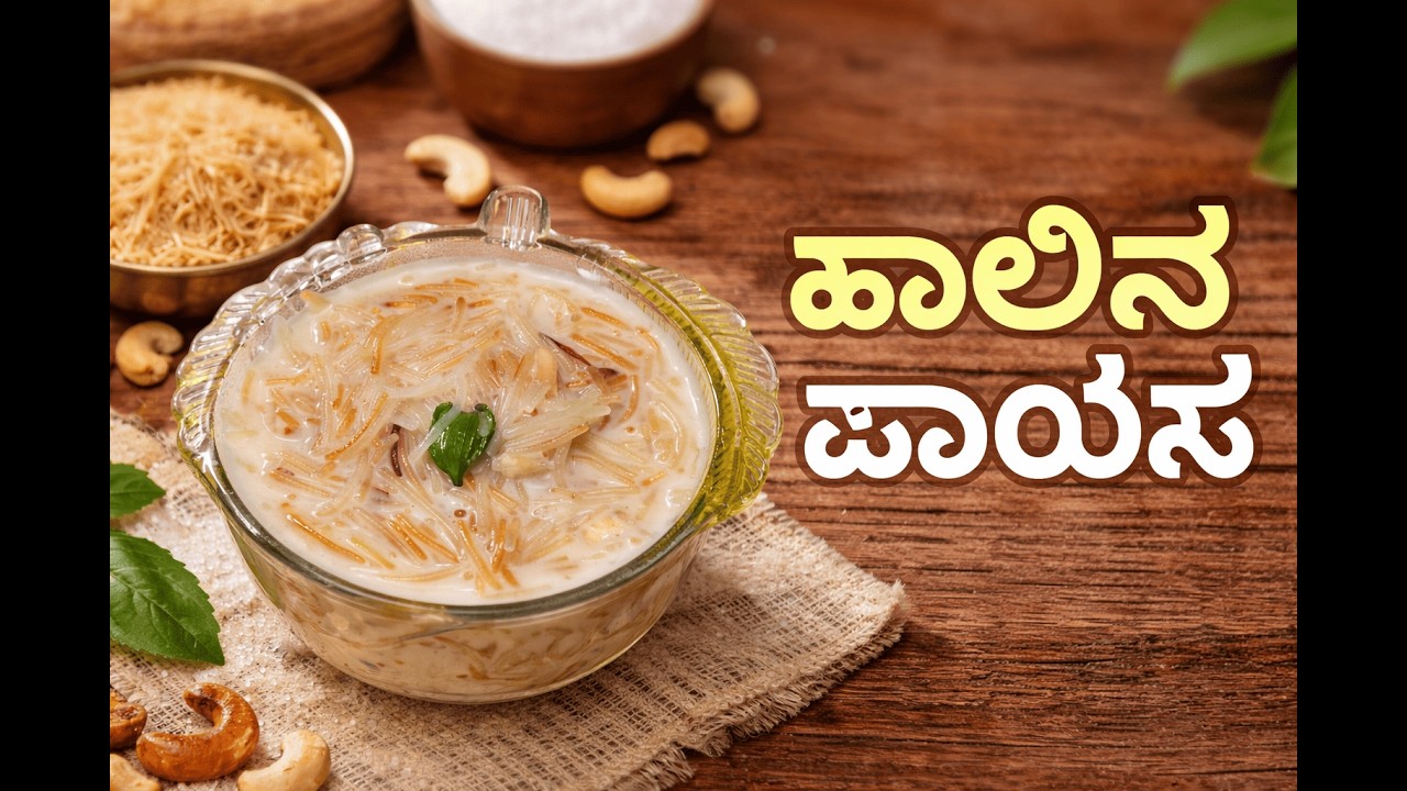 ಮದುವೆ ಮನೆ ಶೈಲಿಯ ಸಿಹಿಯಾದ  ಹಾಲಿನ ಶಾವಿಗೆ ಪಾಯಸ | payasa recipe in kannada | sister kitchen