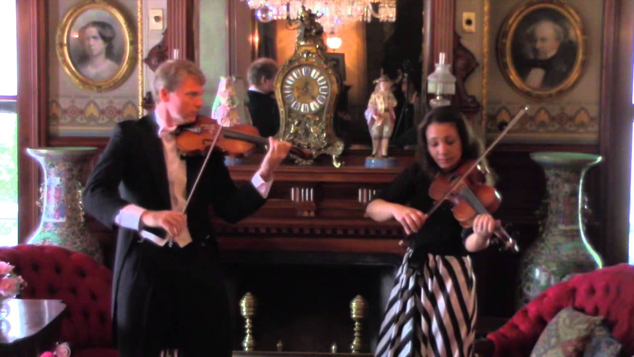 Miller Porfiris Duo plays Robert Fuchs 12 Duette Op.60