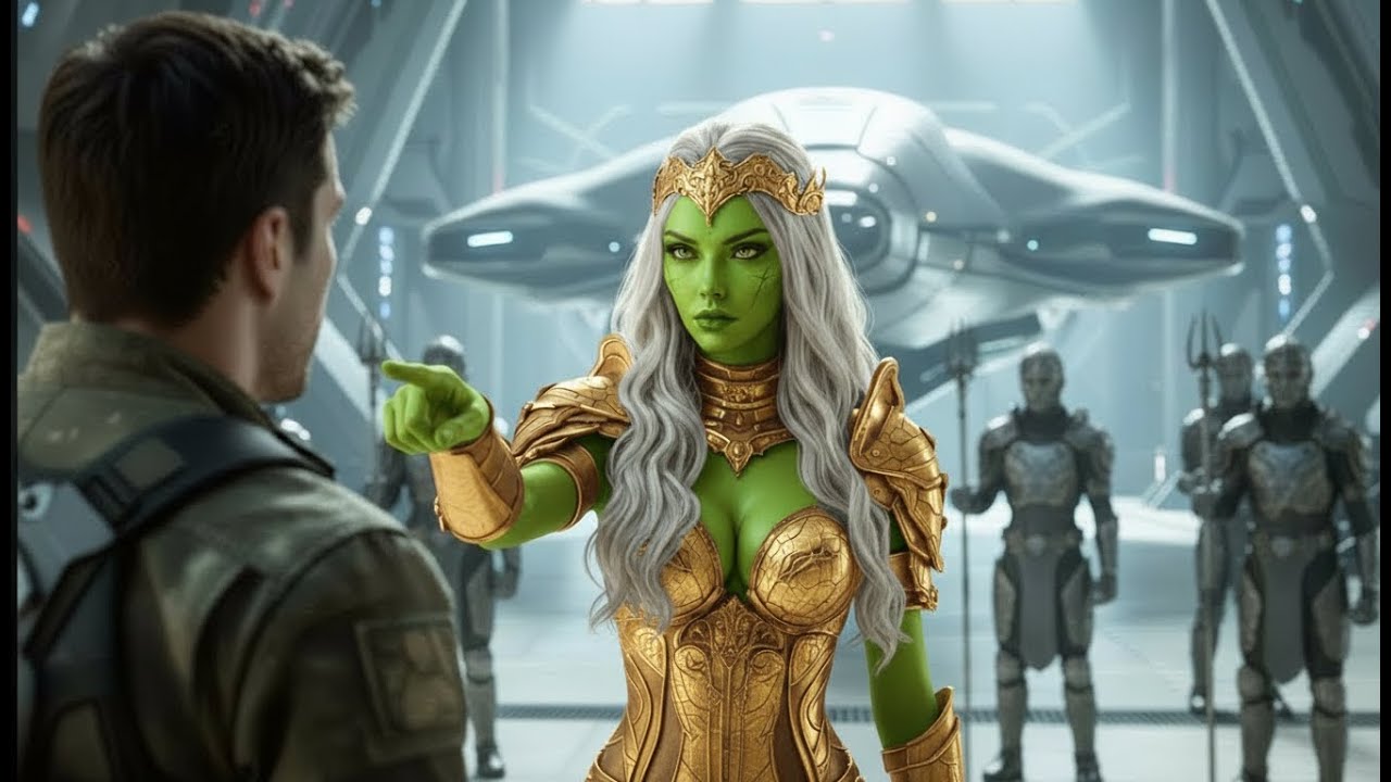 A Quiet Human Guard Caught the Alien Queen’s Eye — What Followed Shocked the Court| Sci-Fi Story