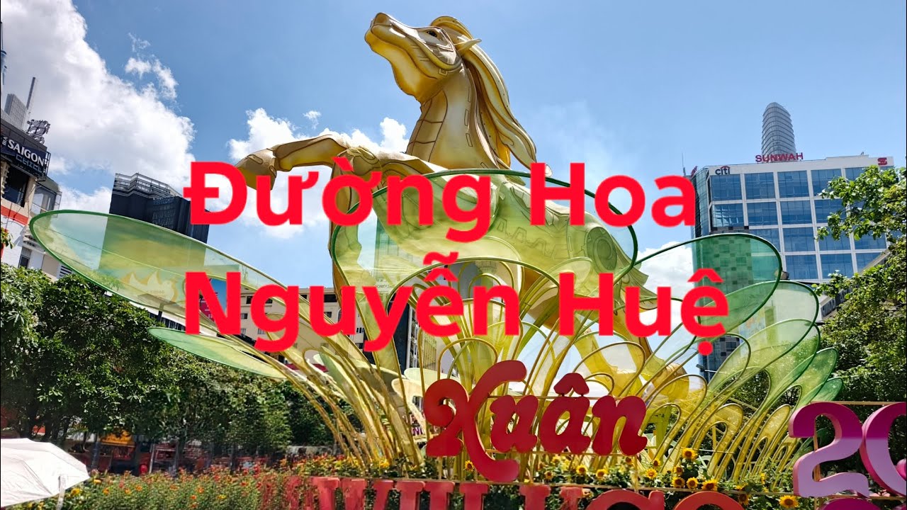 Đường hoa Nguyễn Huệ Xuân Bính Ngọ 2026 TP. HCM