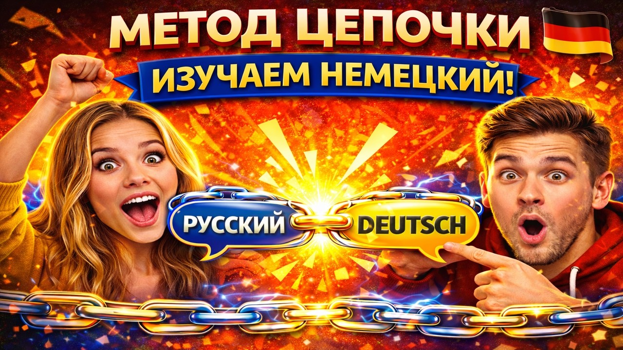 фразы на немецком за 5–7 минут | Метод цепочки