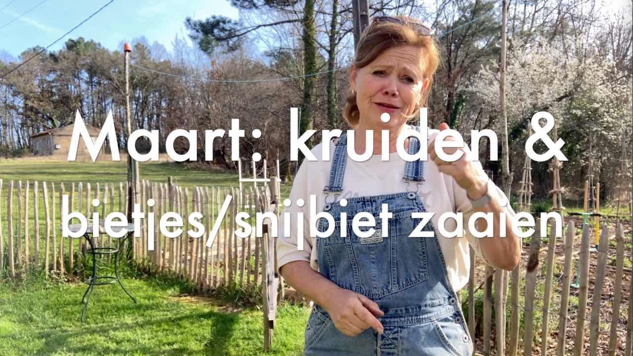 Ini's Moestuin #90   Maart: kruiden en bietjes zaaien & resultaten Winter Sowing experiment.