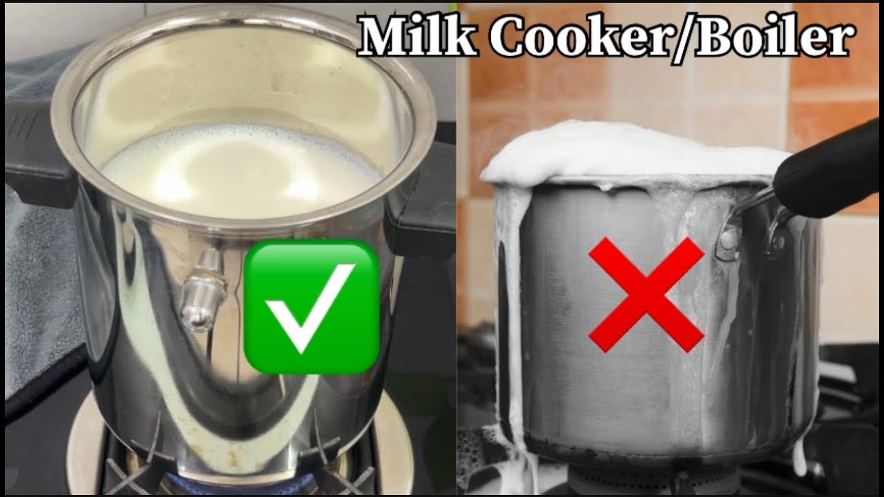 Milk Boiler Cooker with whistle I How to use Milk Cooker I Culinary Stories By Vishakha