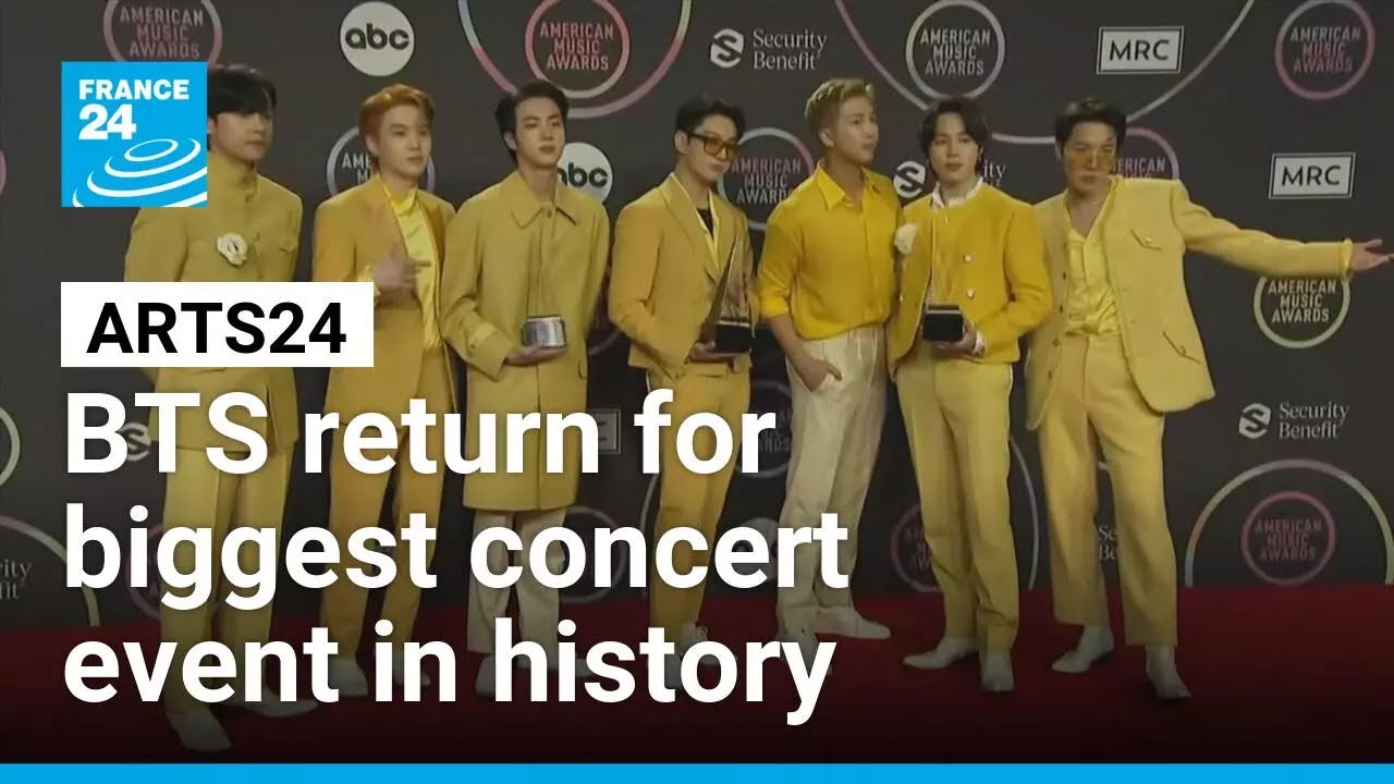 BTS reunion will be biggest K-pop concert event in history &bull; FRANCE 24 English