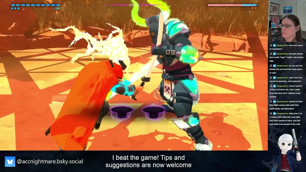 Furi - Classic Furier Mode - S-rank 05: The Hand (Stream Highlight)