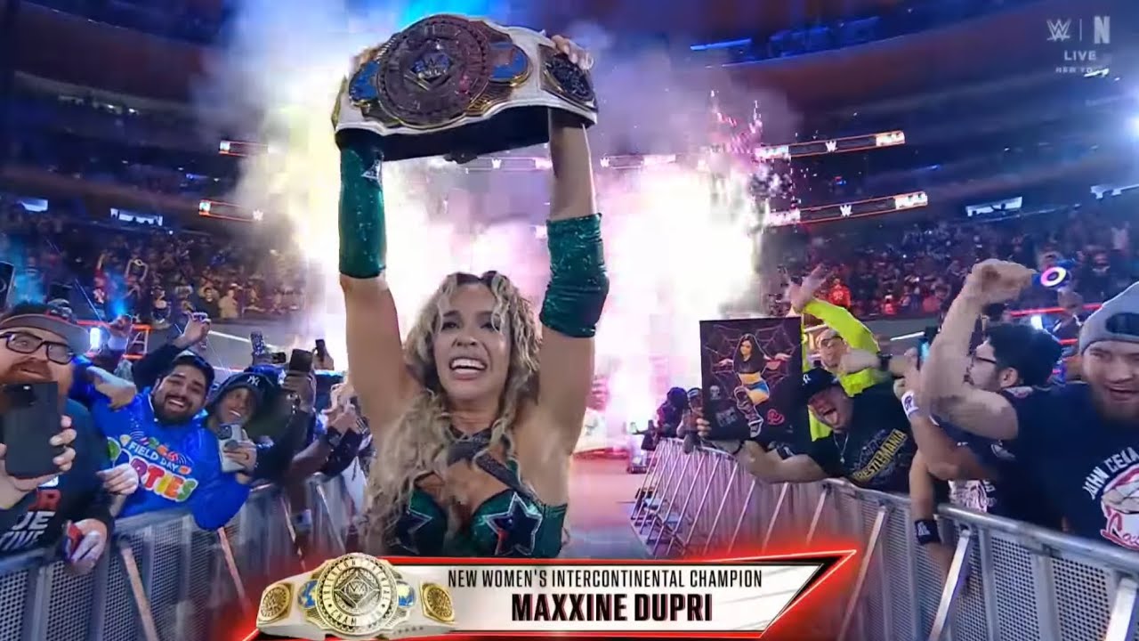 Maxxine Dupri Women’s Intercontinental Championship reign Defenese’s & Story