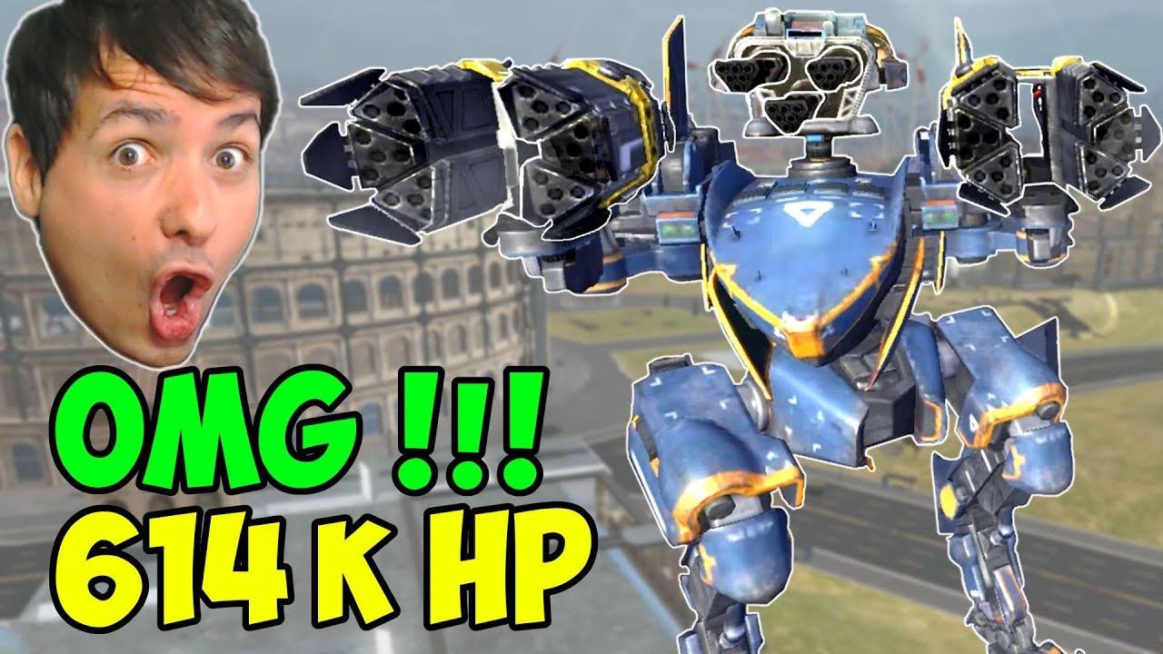 614 000 HP нового Mk2 Maxed Falcon OMG! Геймплей War Robots 4.3 WR