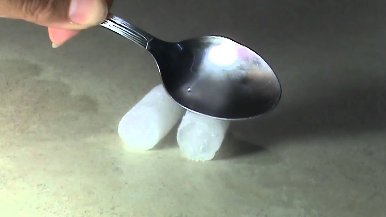 Singing Spoon Easy Dry Ice Project