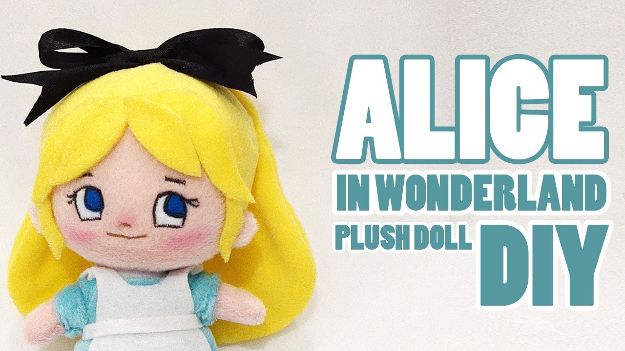 Classic Alice in Wonderland Plush DIY