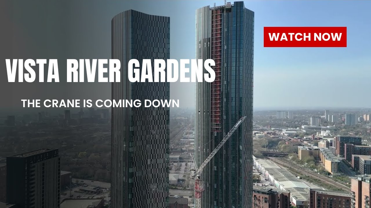 Vista River Gardens, Manchester &ndash; Aerial Construction Update | Spring 2026