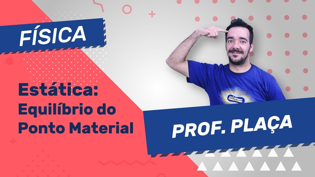 FÍSICA - EQUILÍBRIO DO PONTO MATERIAL
