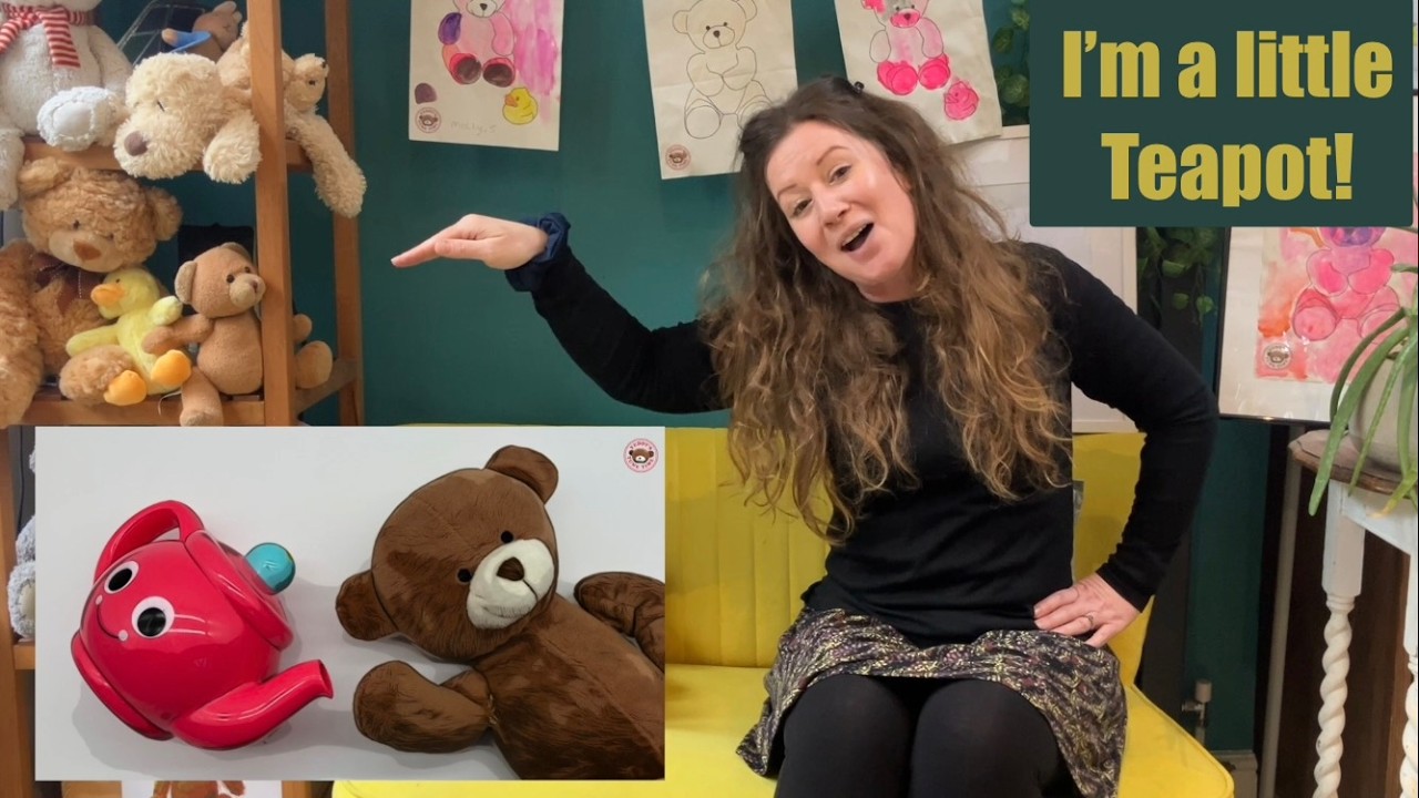 I’m a little teapot short and stout!  Nursery Rhymes for children
