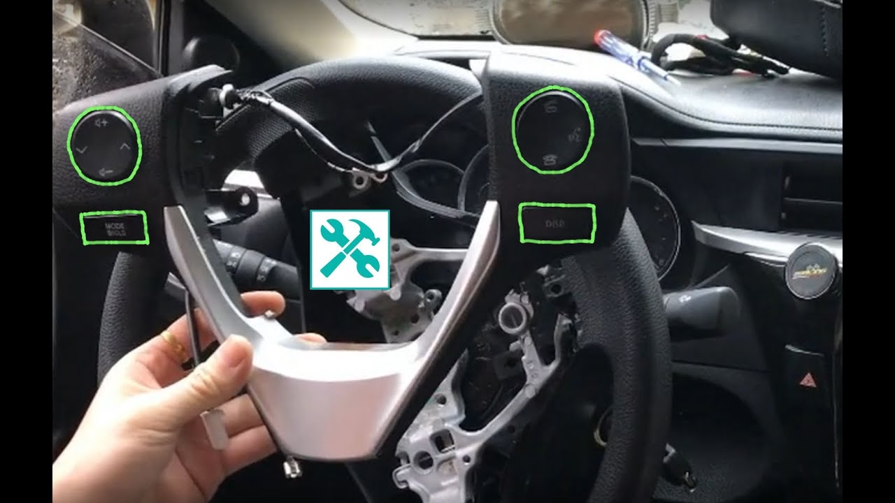 Toyota | STEERING wheel CONTROLS installation